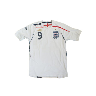 Maillot de football rétro domicile équipe d’Angleterre N°9 ROONEY 2008-2009 - Umbro - Angleterre