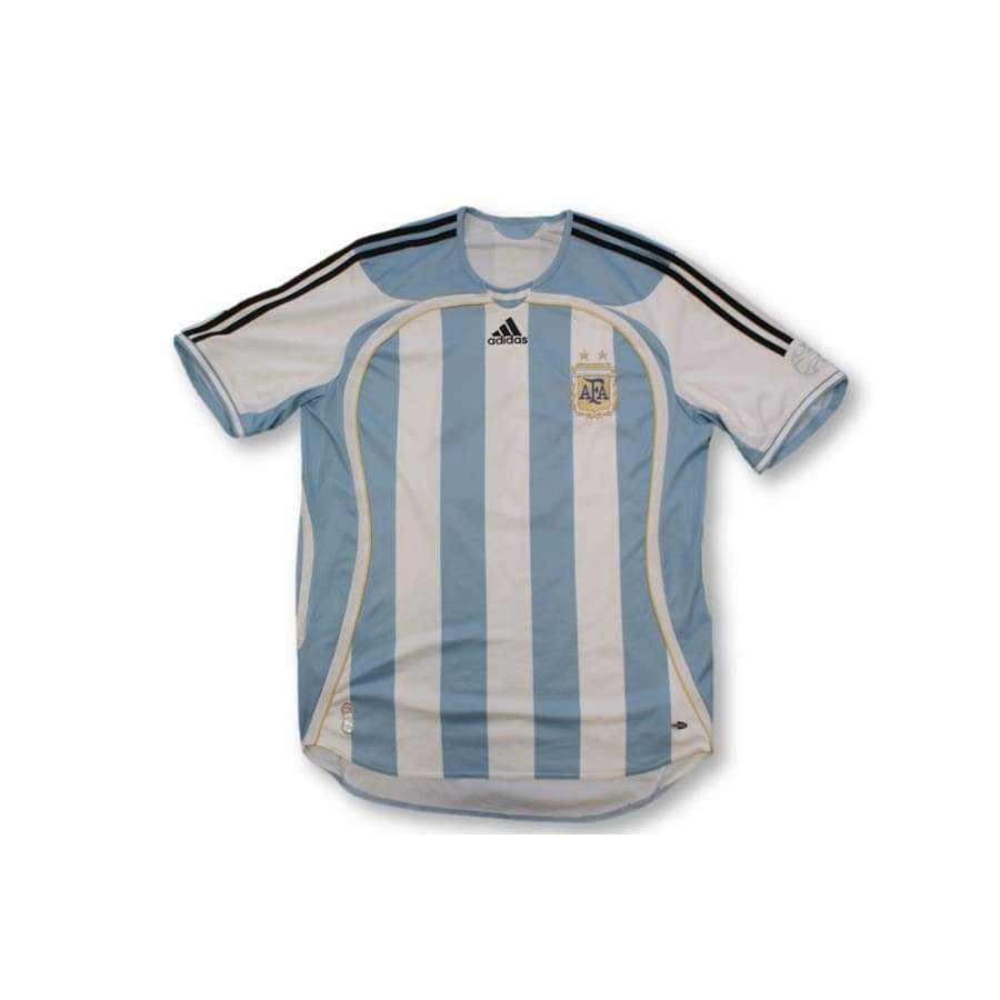 Maillot de football rétro domicile équipe dArgentine N°10 MARADONA 2006-2007 - Adidas - Argentine