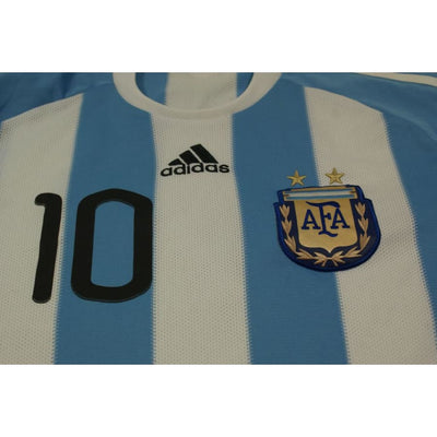 Maillot de football rétro domicile équipe d’Argentine N°10 MESSI 2010-2011 - Adidas - Argentine