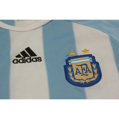 Maillot de football rétro domicile équipe d’Argentine N°10 MESSI 2010-2011 - Adidas - Argentine