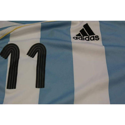 Maillot de football rétro domicile équipe dArgentine N°11 TEVEZ 2006-2007 - Adidas - Argentine