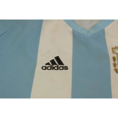 Maillot de football rétro domicile équipe d’Argentine N°9 BATISTUTA 2002-2003 - Adidas - Argentine