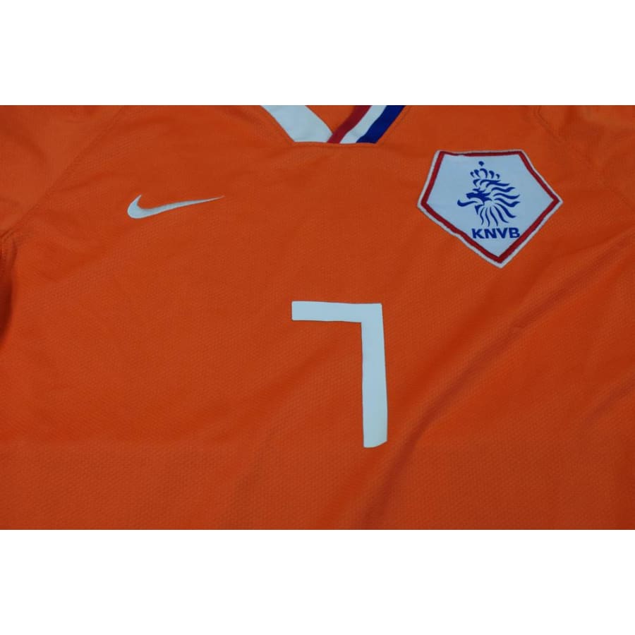 Maillot de football rétro domicile équipe des Pays-Bas N°7 V.PERSIE 2008-2009 - Nike - Pays-Bas