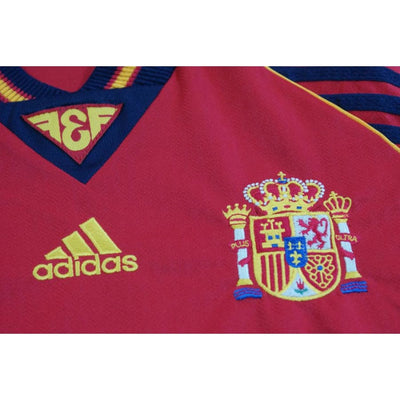 Maillot de football rétro domicile équipe d’Espagne 1998-1999 - Adidas - Espagne