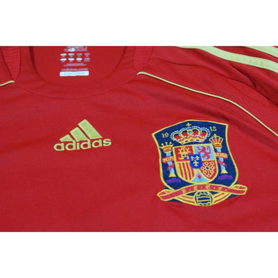 Maillot de football rétro domicile équipe d’Espagne 2008-2009 - Adidas - Espagne