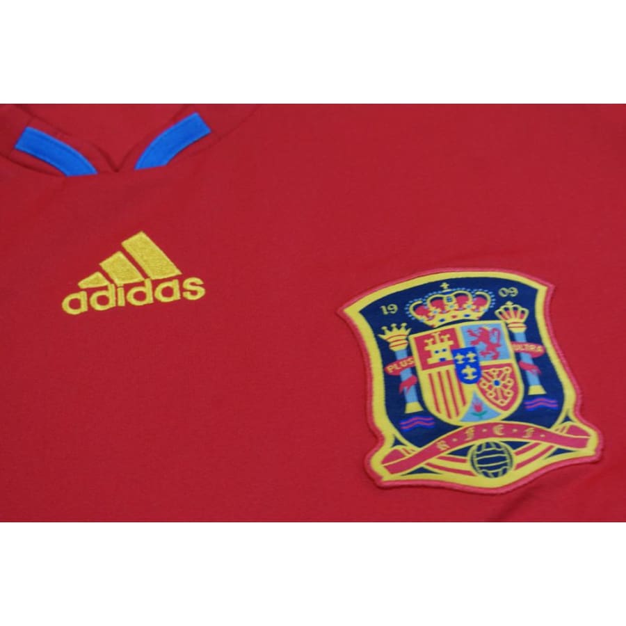 Maillot de football rétro domicile équipe d’Espagne 2010-2011 - Adidas - Espagne