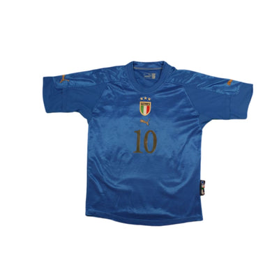 Maillot de football rétro domicile Equipe d’Italie N°10 TOTTI 2002-2003 - Puma - Italie