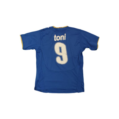 Maillot de football rétro domicile équipe d’Italie N°9 TONI années 2010 - Puma - Italie