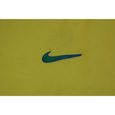 Maillot de football rétro domicile équipe du Brésil 1998-1999 - Nike - Brésil