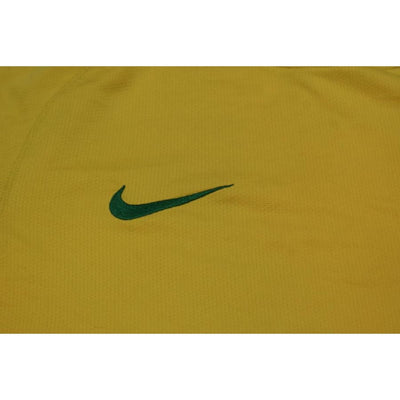 Maillot de football rétro domicile équipe du Brésil 2010-2011 - Nike - Brésil