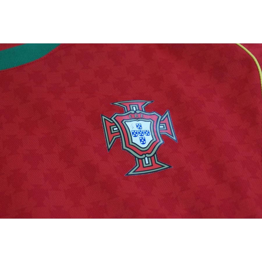 Maillot de football rétro domicile équipe du Portugal 2004-2005 - Nike - Portugal