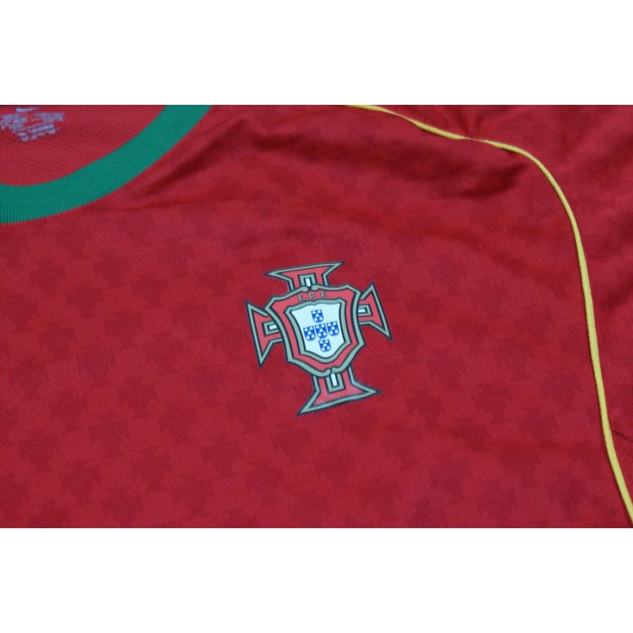 Maillot de football rétro domicile équipe du Portugal 2004-2005 - Nike - Portugal