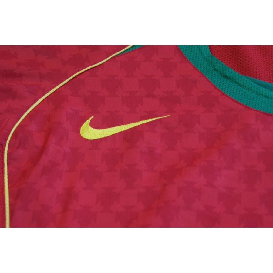 Maillot de football rétro domicile équipe du Portugal 2004-2005 - Nike - Portugal