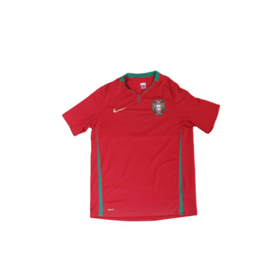 Maillot de football rétro domicile équipe du Portugal 2008-2009 - Nike - Portugal