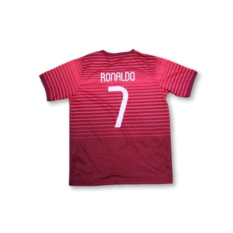 Maillot de football rétro domicile équipe du Portugal N°7 RONALDO 2014-2015 - Nike - Portugal