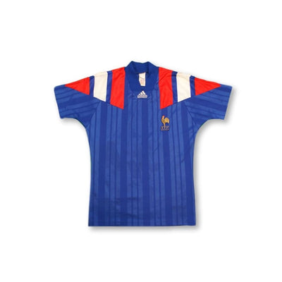 Maillot de football rétro domicile Equipe de France 1992-1993 - Adidas - Equipe de France