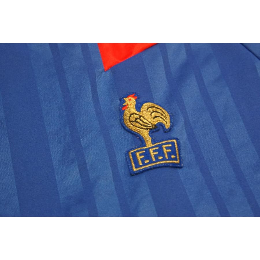 Maillot de football rétro domicile Equipe de France 1992-1993 - Adidas - Equipe de France