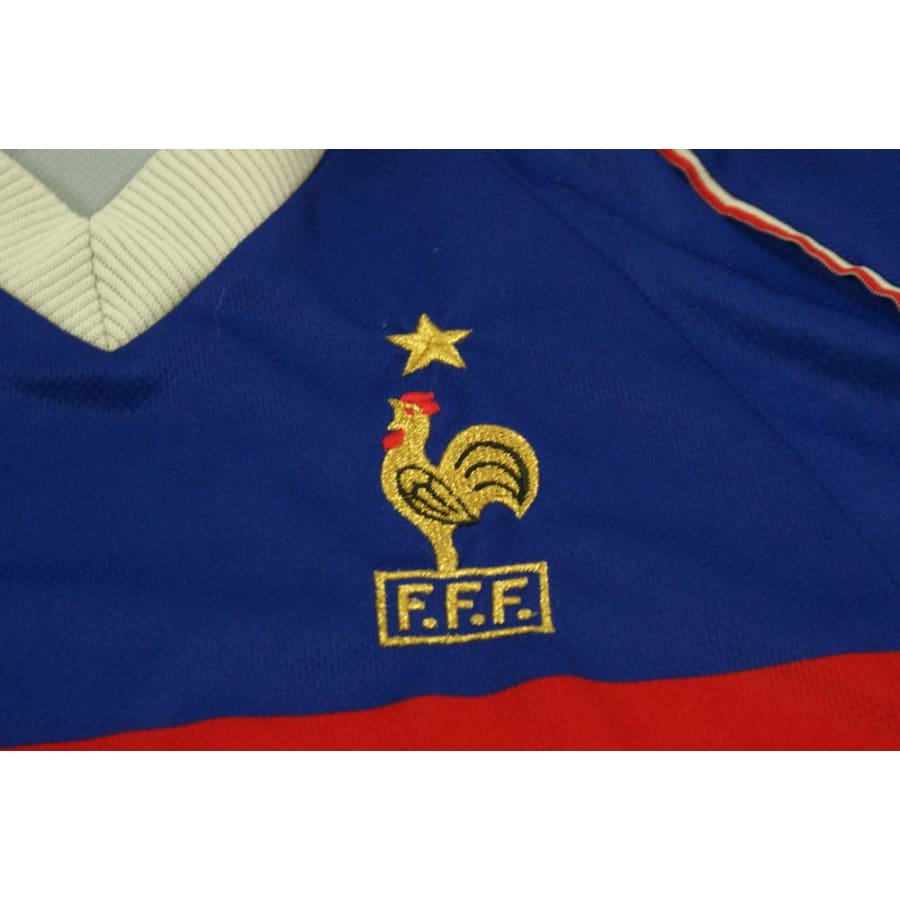 Maillot de football rétro domicile Equipe de France 1998-1999 - Adidas - Equipe de France