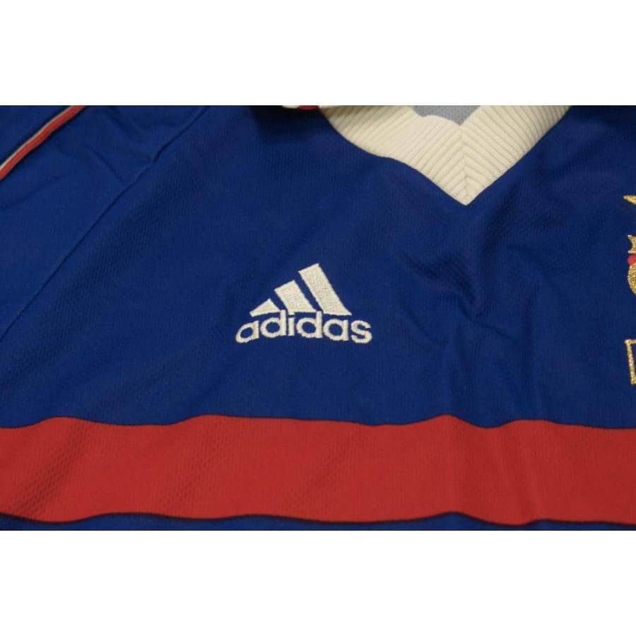 Maillot de football retro domicile Equipe de France 1998-2000 - Adidas - Equipe de France