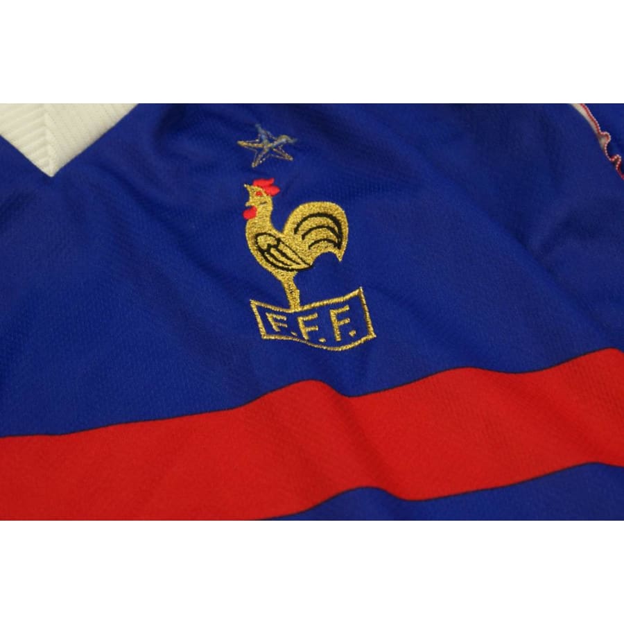 Maillot de football rétro domicile Equipe de France 1999-2000 - Adidas - Equipe de France