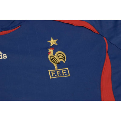 Maillot de football retro domicile Equipe de France 2006-2007 - Adidas - Equipe de France