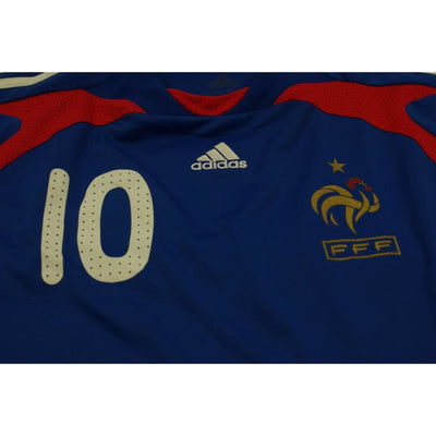 Maillot de football rétro domicile Equipe de France 2006-2007 - Adidas - Equipe de France