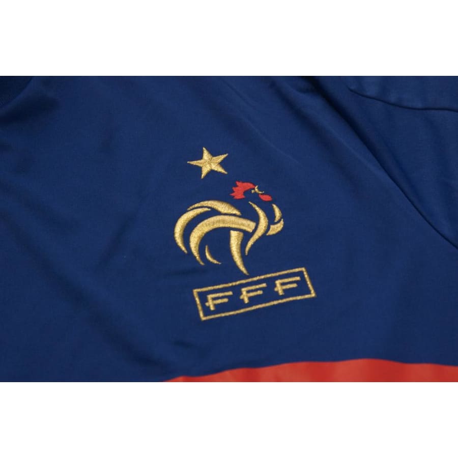 Maillot de football rétro domicile Equipe de France 2008-2009 - Adidas - Equipe de France