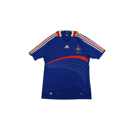 Maillot de football rétro domicile Equipe de France 2008-2009 - Adidas - Equipe de France