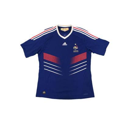 Maillot de football rétro domicile Equipe de France 2010-2011 - Adidas - Equipe de France