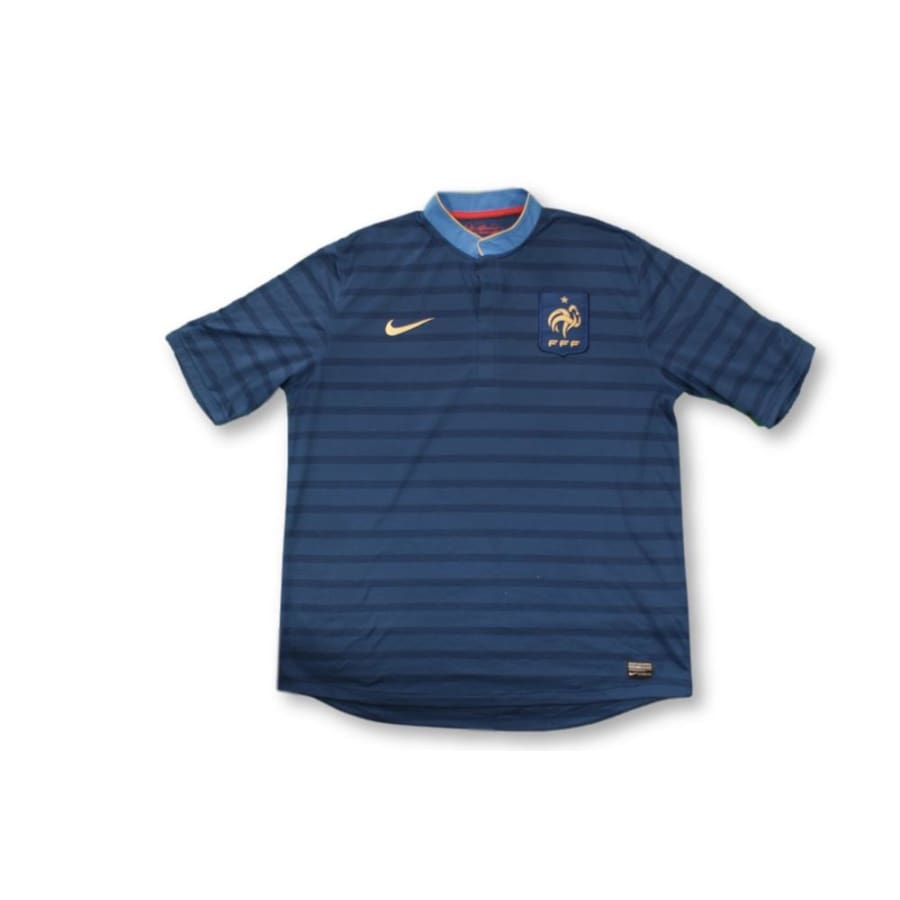 Maillot de football rétro domicile Equipe de France 2012-2013 - Nike - Equipe de France