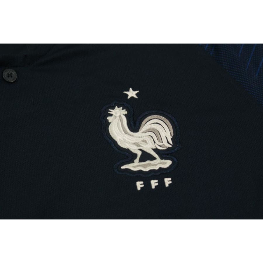 Maillot de football rétro domicile Equipe de France 2018-2019 - Nike - Equipe de France