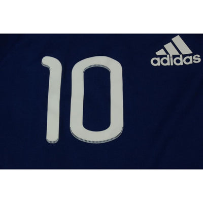 Maillot de football rétro domicile Equipe de France N°10 BENZEMA 2010-2011 - Adidas - Equipe de France
