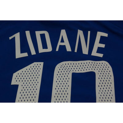 Maillot de football retro domicile Equipe de France N°10 ZIDANE 2002-2003 - Adidas - Equipe de France