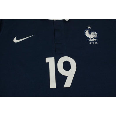 Maillot de football rétro domicile Equipe de France N°19 POGBA 2014-2015 - Nike - Equipe de France