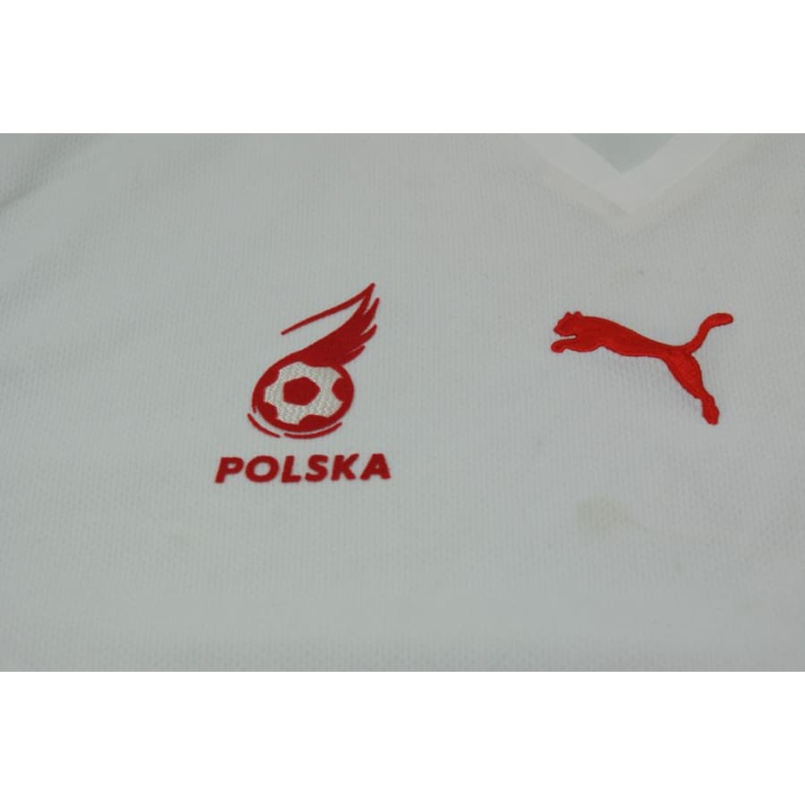 Maillot de football rétro domicile équipe de Pologne 2008-2009 - Puma - Pologne