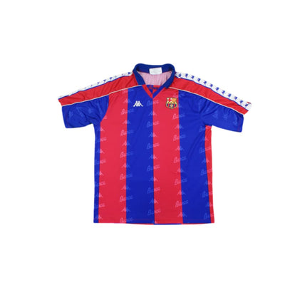Maillot de football rétro domicile FC Barcelone 1995-1996 - Kappa - Barcelone