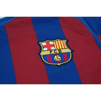 Maillot de football rétro domicile FC Barcelone 2005-2006 - Nike - Barcelone