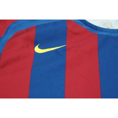 Maillot de football rétro domicile FC Barcelone 2005-2006 - Nike - Barcelone