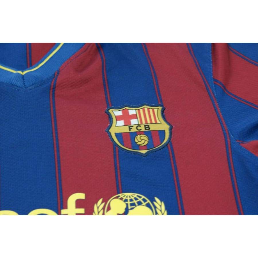 Maillot de football retro domicile FC Barcelone 2009-2010 - Nike - Barcelone