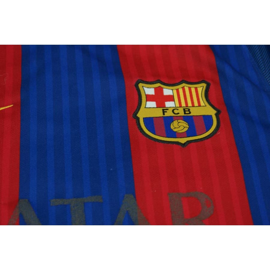 Maillot de football rétro domicile FC Barcelone 2016-2017 - Nike - Barcelone