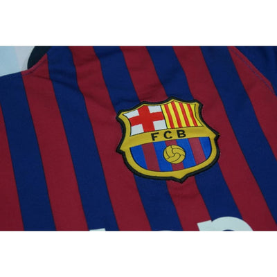 Maillot de football rétro domicile FC Barcelone 2018-2019 - Nike - Barcelone