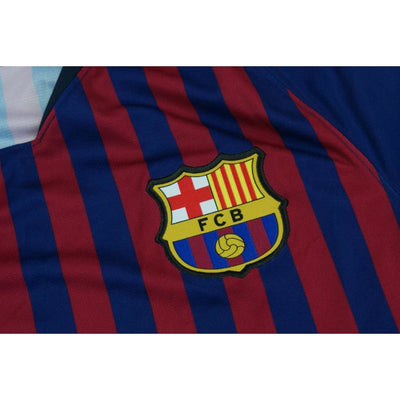 Maillot de football rétro domicile FC Barcelone 2018-2019 - Nike - Barcelone