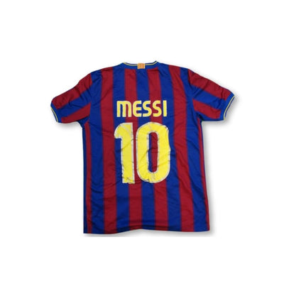 Maillot de football rétro domicile FC Barcelone N°10 MESSI 2009-2010 - Nike - Barcelone