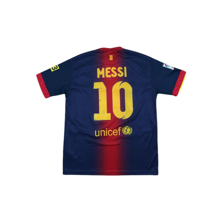 BARCELONA BARCA SPAIN 2012/2013 HOME FOOTBALL SHIRT JERSEY CAMISETA #10 MESSI