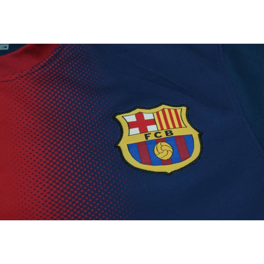 Maillot de football rétro domicile FC Barcelone N°10 MESSI 2012-2013 - Nike - Barcelone