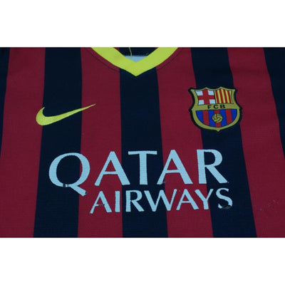 Maillot de football rétro domicile FC Barcelone N°10 MESSI 2013-2014 - Nike - Barcelone