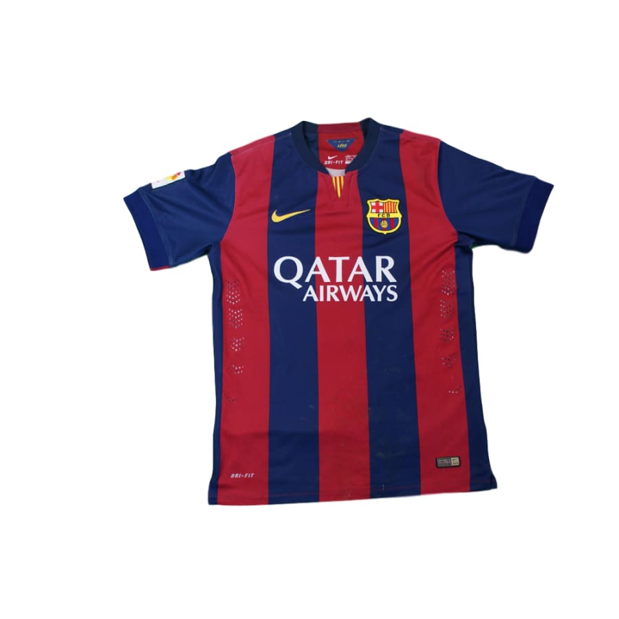 Maillot de football rétro domicile FC Barcelone N°11 NEYMAR 2014-2015 - Nike - Barcelone