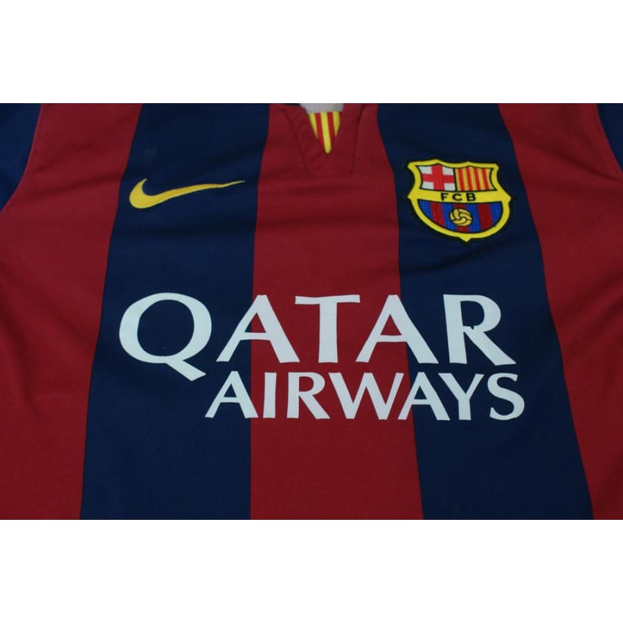 Maillot de football rétro domicile FC Barcelone N°11 NEYMAR 2014-2015 - Nike - Barcelone