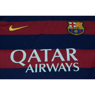 Maillot de football rétro domicile FC Barcelone N°11 NEYMAR JR 2015-2016 - Nike - Barcelone