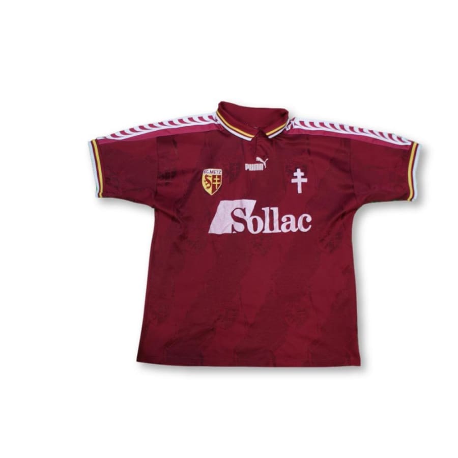 Maillot de football rétro domicile FC Metz 1996-1997 - Puma - FC Metz